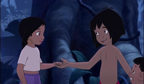 Image - Mowgli is going to race Shanti and Ranjan back to their parents.jpg | Disney Wiki ...