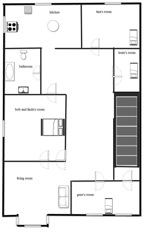 Some people were confused about the layout of the Bob's Burgers apartment building from the ...