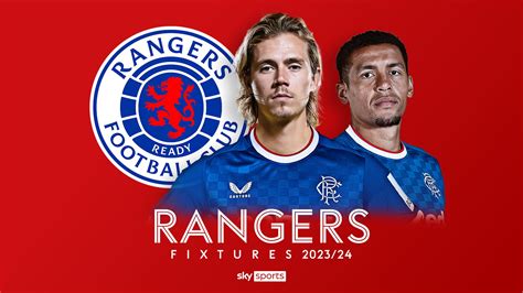 Rangers: Scottish Premiership 2023/24 fixtures and schedule | Football ...