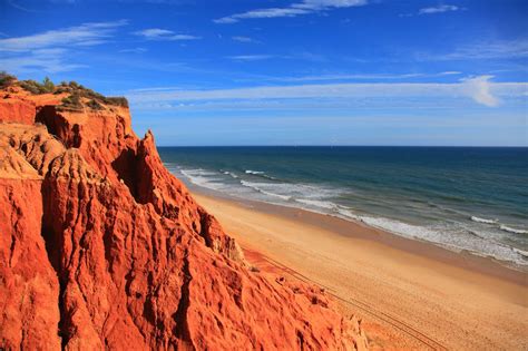 La Praia da Falésia en Algarve