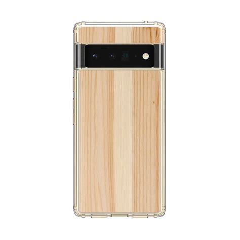 Light Wood Texture Google Pixel 6 Pro Clear Case | Case-Custom