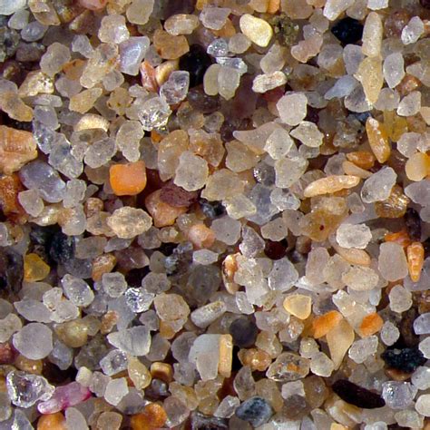 Sand Under a Microscope - Magnified Sand