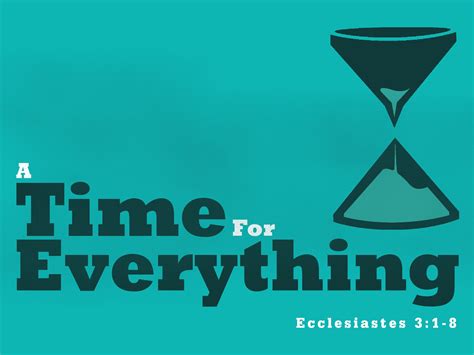 A Time for Everything, Part 3 — Edgewood church of Christ