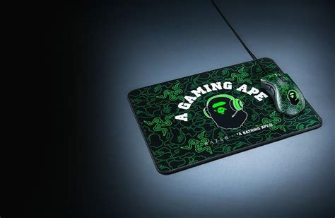 Razer x Bathing Ape Bape Mousepad *In transit*, Computers & Tech, Parts & Accessories, Mouse ...