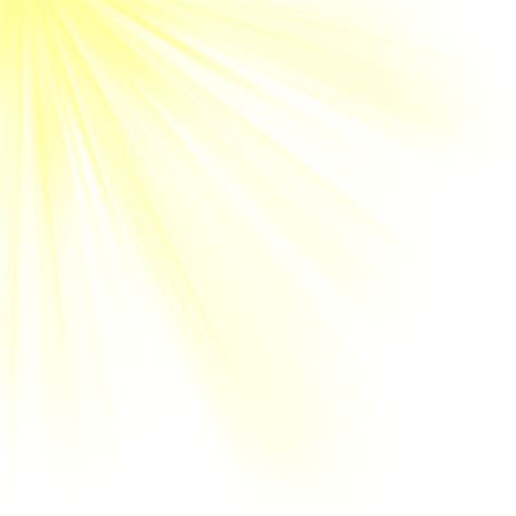 Yellow Sun Rays Png