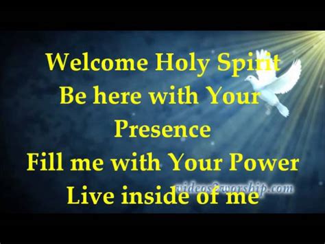 Welcome Holy Spirit - Heart Of Worship Band | Shazam