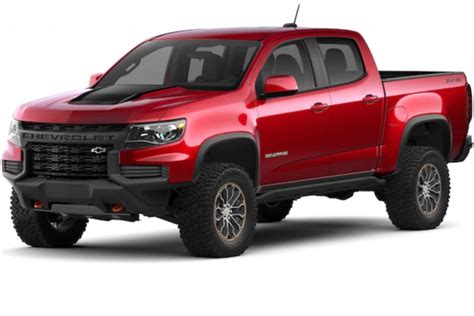 2021 Chevrolet Colorado Gets New Cherry Red Color: First Look