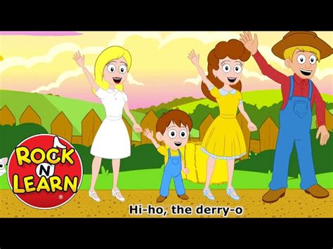 The Farmer in the Dell (with lyrics) | Song for Kids - Videos For Kids