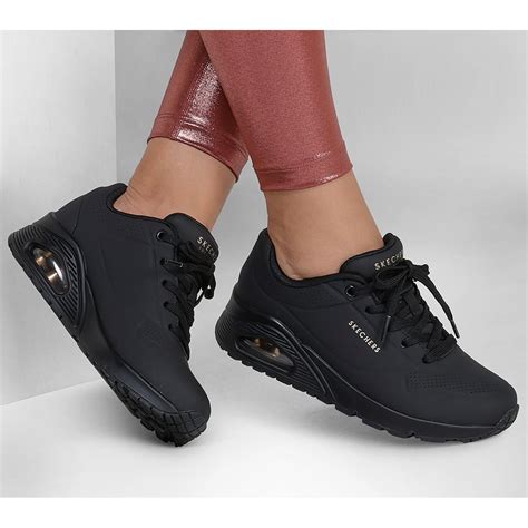 Skechers | UNO Stand On Air Trainers Womens | Low Trainers | SportsDirect.com