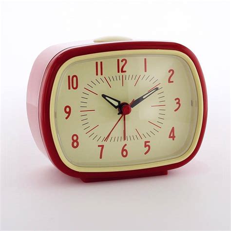 Retro Alarm Clock By I Love Retro | notonthehighstreet.com