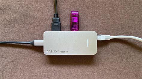 Minix Neo Storage Plus review: 4-port USB-C hub adds 480GB SSD