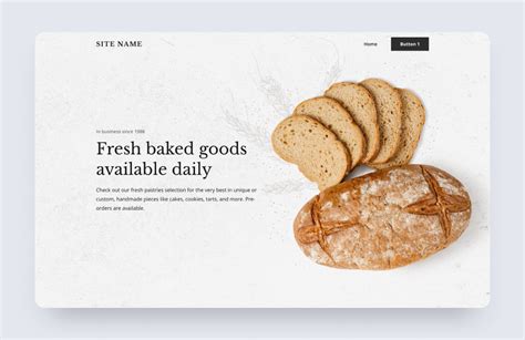 Free Food Delivery Website Templates - Top 2021 Themes by Yola