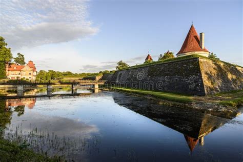 Kuressaare, Saaremaa Island, Estonia, Europe, the Castle Editorial Photography - Image of ...