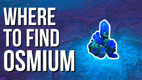 How to Find 📍 OSMIUM 📍 - Planet Crafter Guide - YouTube