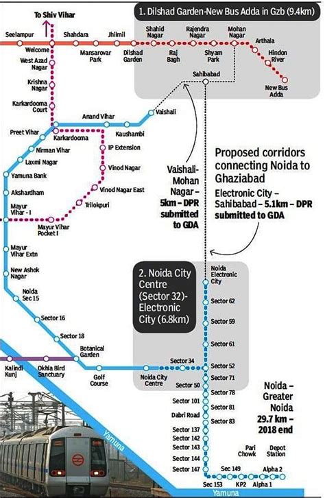 Ghaziabad Metro Expansion: DMRC Presents Third Plan For Connecting Noida Sector-62 To Vaishali ...