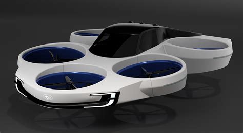 Subaru previews flying car concept that basically looks like a giant ...