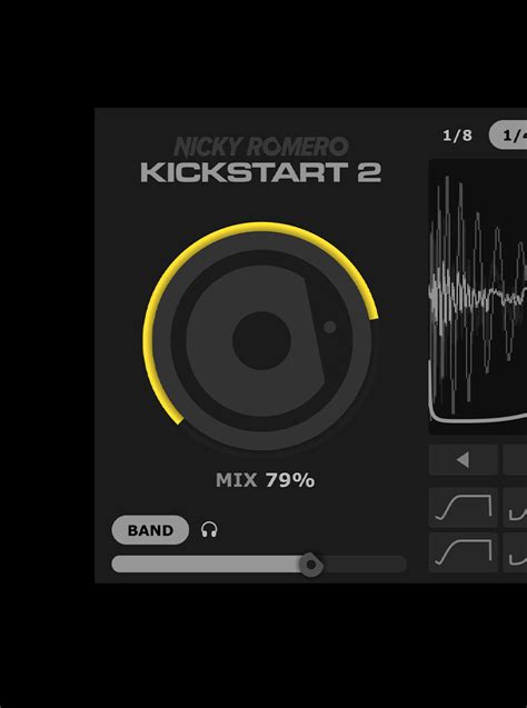 Nicky Romero Kickstart 2 - The fastest plugin for pro sidechaining