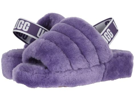 UGG Rubber Fluff Yeah Slide in Navy (Blue) - Lyst