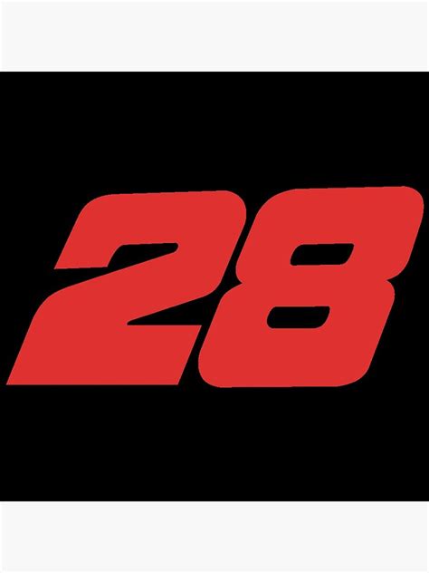 "Ernie Irvan 28 NASCAR sticker" Poster by MainEventMedia | Redbubble