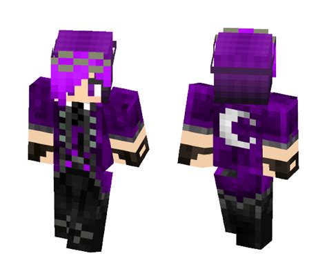 Download Warrior Girl in Purple Minecraft Skin for Free ...