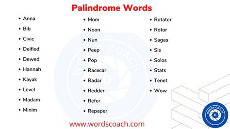 palindrome meaning - Concur Podcast Miniaturas