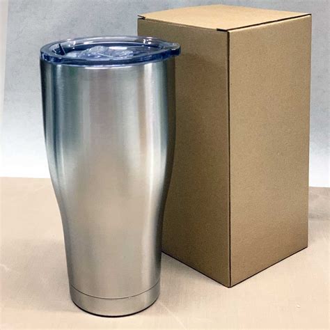 NEW LID 30 oz Modern Curve Stainless Steel Insulated Blank Tumblers wi ...