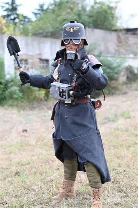 Warhammer 40,000 Death Korps of Krieg Infantry Cosplay Set