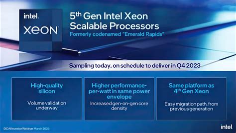 Intel 揭示 2023~2025 Xeon 處理器路線圖