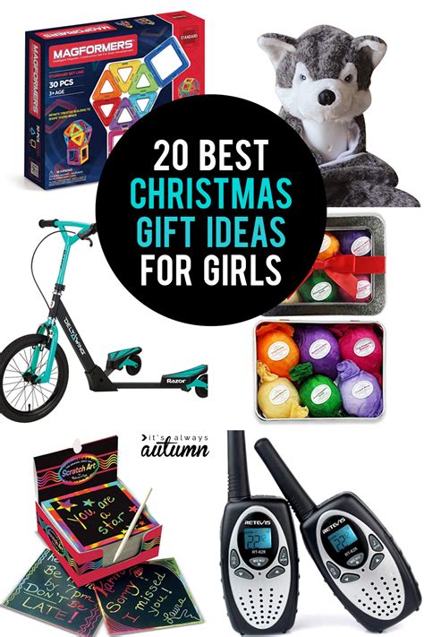 The 20 best Christmas gifts for girls! - It's Always Autumn