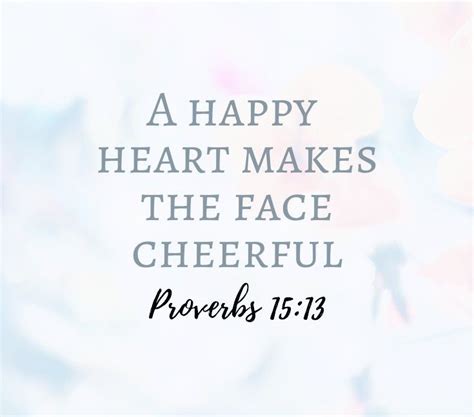 A joyful heart | Verses about joy, Positive quotes, Proverbs