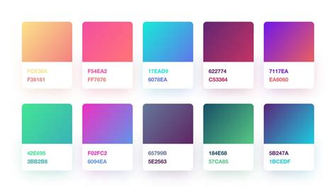 FREE Gradient Color Palette for Sketch Designers - FreebiesUI