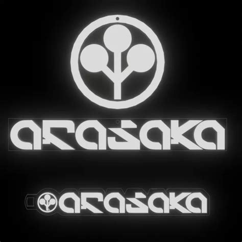 CYBERPUNK 2077 ARASAKA LOGO 3D Printing Model - Threeding