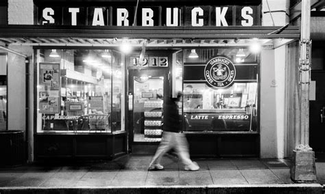 The first Starbucks coffee shop, Seattle - a history of cities in 50 ...