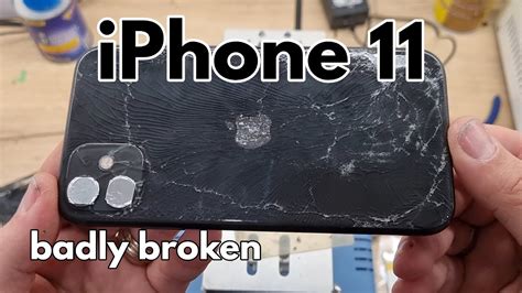 iPhone 11 BACK GLASS replacement-Full video 4K - YouTube