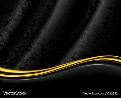 Black luxury background Royalty Free Vector Image