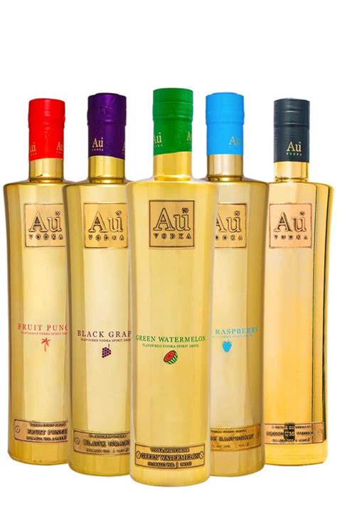 AU Vodka Complete Collection | VIP Bottles