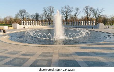 World War Ii Memorial Fountain Stock Photo 92422066 | Shutterstock