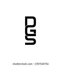 Dgs Letter Original Monogram Logo Design Stock Vector (Royalty Free ...