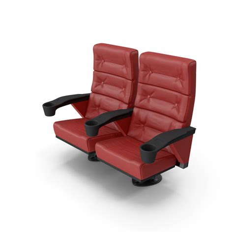 Leather Cinema Chairs for Two Places Red PNG Images & PSDs for Download | PixelSquid - S117967795