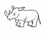 20  Rhino Coloring Pages Free Printable PDF & Online sketch template