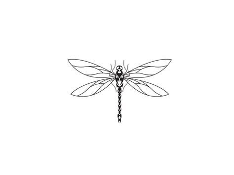 Outline Dragonfly Tattoos Designs Dragonfly Tattoo Designs throughout ...