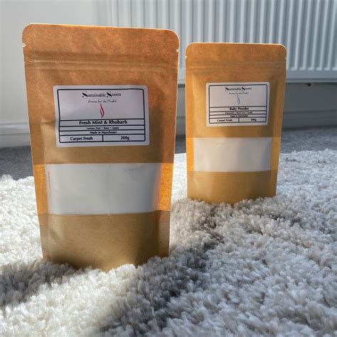 Handmade Carpet Powder Freshener Scented Odour Eliminating 200g Multi ...