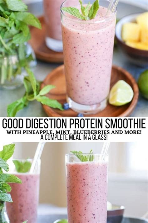 Good Digestion Smoothie - The Roasted Root