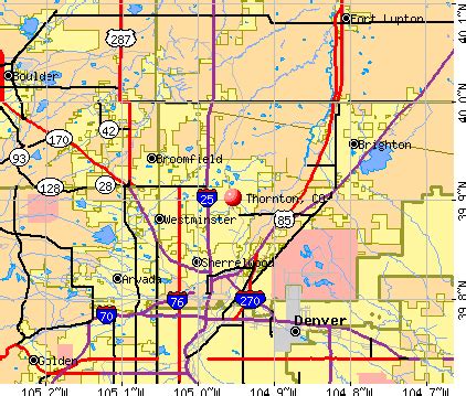 Thornton, Colorado (CO 80233) profile: population, maps, real estate, averages, homes ...