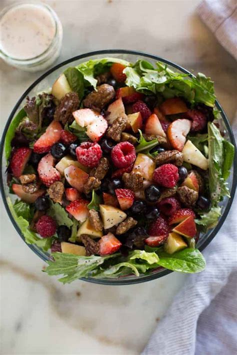 Mixed Green Salad with Berries - Tastes Better from Scratch