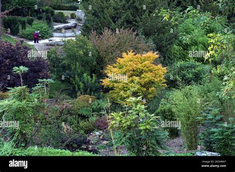 The Burghley Park Sculpture Garden, Stamford Stock Photo - Alamy