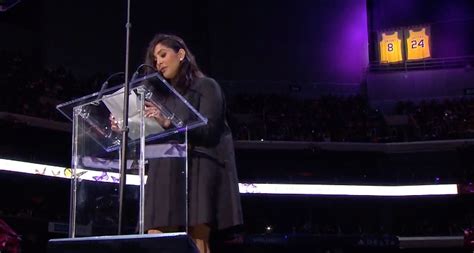 Watch Vanessa Bryant's Speech At The Kobe And Gianna Bryant Memorial