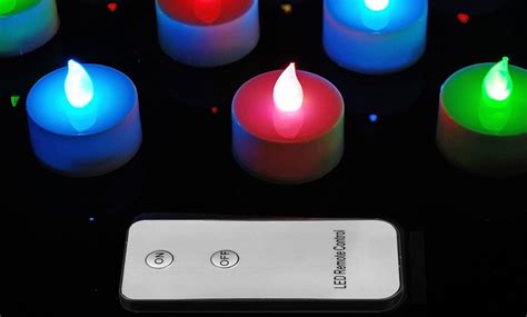 Remote Control Tea Lights | Groupon