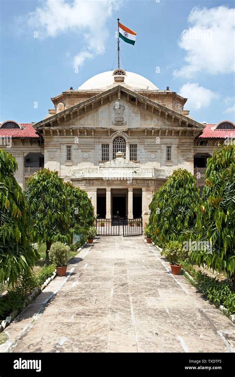 High Court building, Allahabad, Uttar Pradesh, India, Asia Stock Photo ...