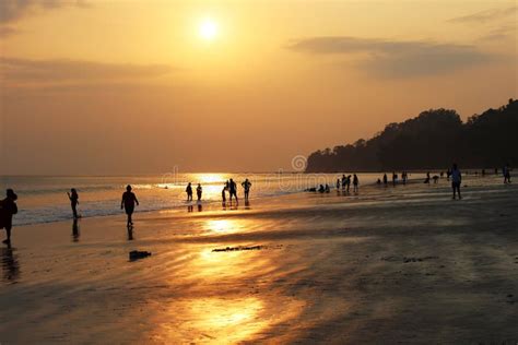 Beautiful Sunset at Radhanagar Beach, Havelock Island Stock Photo - Image of foam, india: 241049336